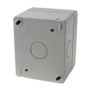 Сетевая розетка наружная IP55, с крышкой, шторками