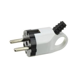 Сетевая вилка евро углом с заземлением 16А Navigator