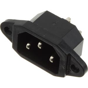 Сетевая вилка на корпус под винт AC-016 250В 10А тип C14