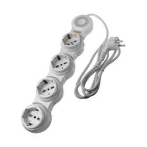 Сетевой фильтр 4 розетки 1,8 метра змейка Energy