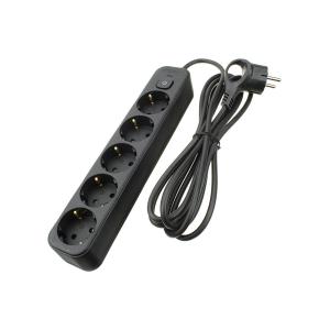 Сетевой фильтр 5 розеток 3м Intro SFE530-B черный