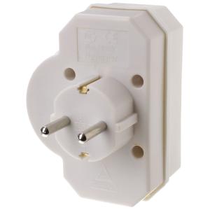 Сетевой тройник 16А с/з выключатель Navigator