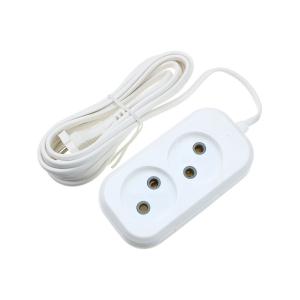 Сетевой удлинитель 2 гнезда (3 метра) 6А Б/З Jett