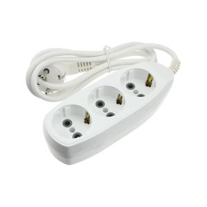 Сетевой удлинитель 3 гнезда (1,5 метра) 16А с/з Jett