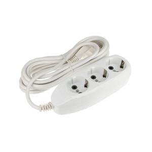 Сетевой удлинитель 3 гнезда (5 метров) 16А Jett