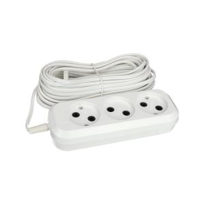 Сетевой удлинитель 3ГН(10М) 6А Б/З Obihod