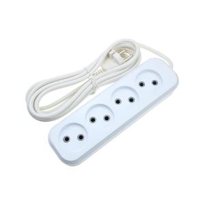 Сетевой удлинитель 4 гнезда (3 метра) 10А Б/З Jett