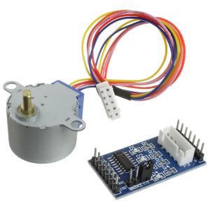 Шаговый двигатель 28BYJ-48 5В с драйвером ULN2003smd D3199
