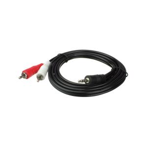 Шнур 2RCA-J3.5 1.5м Perfeo J2002