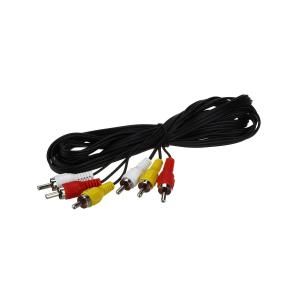 Шнур 3RCA-3RCA 1.5м 