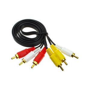 Шнур 3RCA-3RCA 1м Fumiko