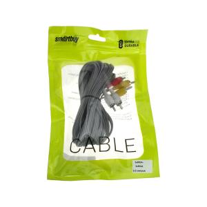 Шнур 3RCA-3RCA 5м