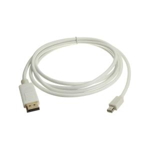 Шнур DisplayPort-mini DisplayPort 1.8м L-PRO белый