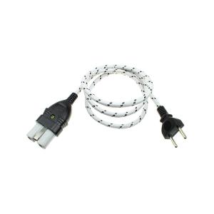 Шнур для самовара, вафельницы, чайника 1 метр, плоская вилка 10А