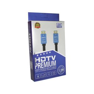 Шнур HDMI-HDMI 1.5м 4Кх2К high speed premium