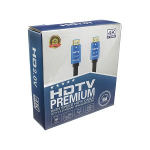 Шнур HDMI-HDMI 5м 4Кх2К high speed premium