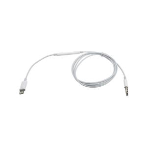 Шнур J3.5 - Lightning 8PIN 1 метр, регулировка звука