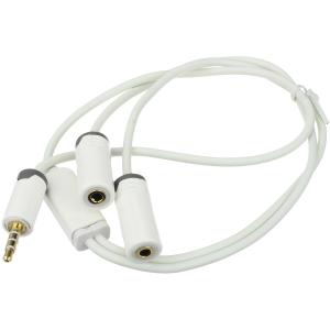 Шнур J3.5-2J3.5(G) 4PIN 0.5м белый[copy]