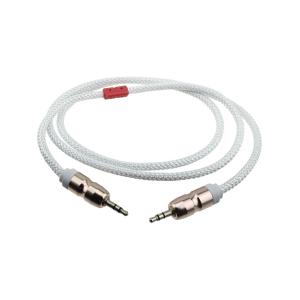 Шнур J3.5-J3.5 0,9м шнур ткань, разъем метал, цвет микс