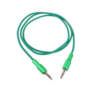 Шнур J3.5-J3.5 1.0м, оплетка кожа 