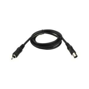 Шнур RCA-TV 1м Dendi, RF антенный для подключения приставок