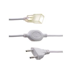 Шнур сетевой адаптер для светодиодной ленты 4А IP65 Jazzway PFN-01 2835