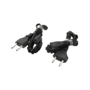 Шнур сетевой для бритвы, витой, 2шт