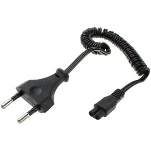 Шнур сетевой для зарядки фонарей с разъемом IEC C1 0,7м витой