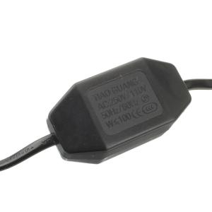 Шнур сетевой с регулятором мощности, черный