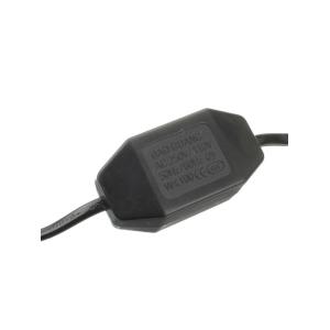 Шнур сетевой с регулятором мощности, черный