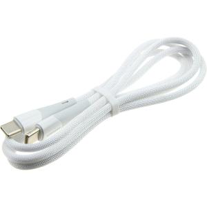 Шнур Type C - Type C 1м Borofone BX60, white