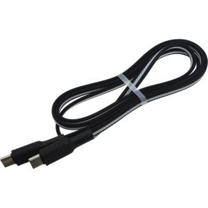 Шнур Type C - Type C 1м Hoco X69 60W черный