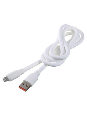 Шнур USB A-Lightning 1м deespi DS56 120W, white, Silicone