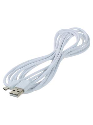 Шнур USB A-Micro-USB B 5PIN 3м Borofone BX14 LinkJet, белый