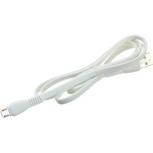 Шнур USB A-Micro-USB B (Android) 5PIN 1.0м Hoco X40, плоский, белый