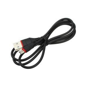 Шнур USB A-microUSB B 5PIN 1.0м, 2,4А Borofone, черный BX17