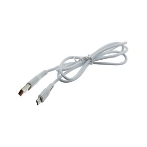 Шнур USB A-microUSB B 5PIN 1.0м, 2,4А D01, белый