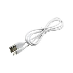 Шнур USB A-microUSB B 5PIN 1.0м, 2,4А Fumiko, белый