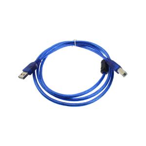 Шнур USB A-USB B 1.3м, силикон