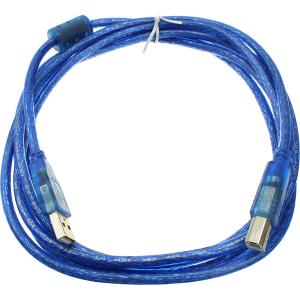 Шнур USB A-USB B 3м, силикон Fumiko