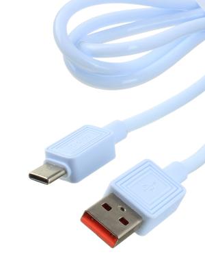 Шнур USB A-USB Type C 1м JA029 Jokade, голубой, силикон 5А
