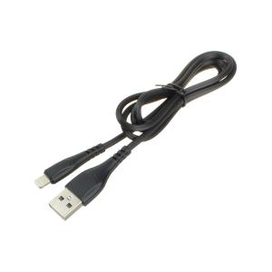 Шнур USB дата-кабель совместимый с iPhone 5 1м Borofone BX37, black