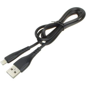 Шнур USB дата-кабель совместимый с iPhone 5 1м Borofone BX37, black