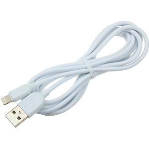 Шнур USB дата-кабель совместимый с iPhone 5 1м Borofone BX14, white