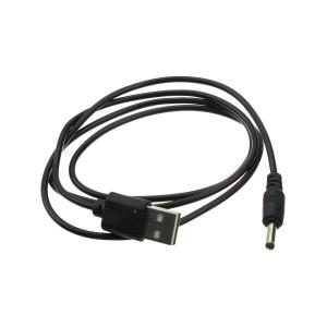 Шнур USB-штекер питания 1.3*3.4*9 0,9м