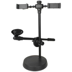 Штатив для блогера, для микрофона и селфи лампы, настольный