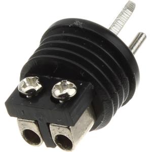 Штекер акустики точка-тире, под винт