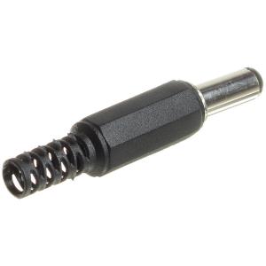 Штекер питания 5.5*2.1*14мм SZC-0030A (DJK-11AL) на кабель с амортизатором