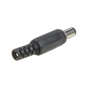 Штекер питания 5.5*2.5*9мм L-KLS1-DCP-02-2.5A (упаковка 3шт) (DJK-11В) на кабель с амортизатором