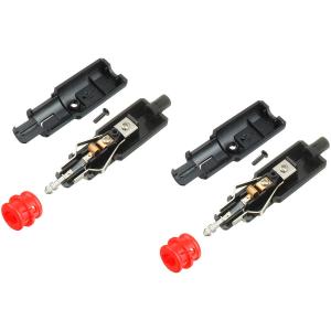 Штекер прикуривателя с предохранителем 8А, 2шт, без пайки